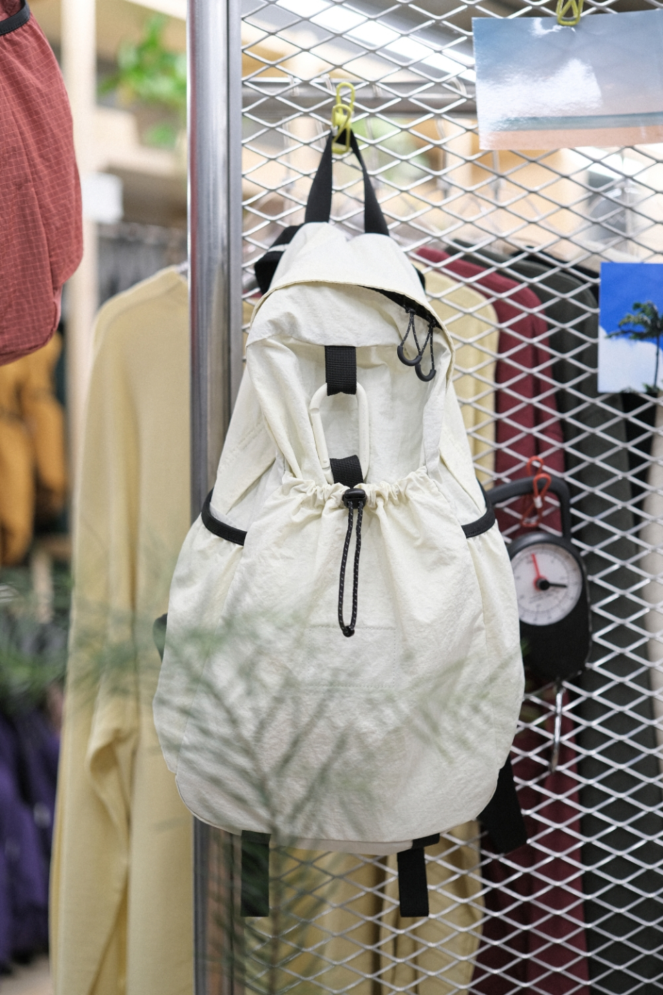 MUSINSA | MMOGARDEN mmo backpack 095 nylon slub / ivory