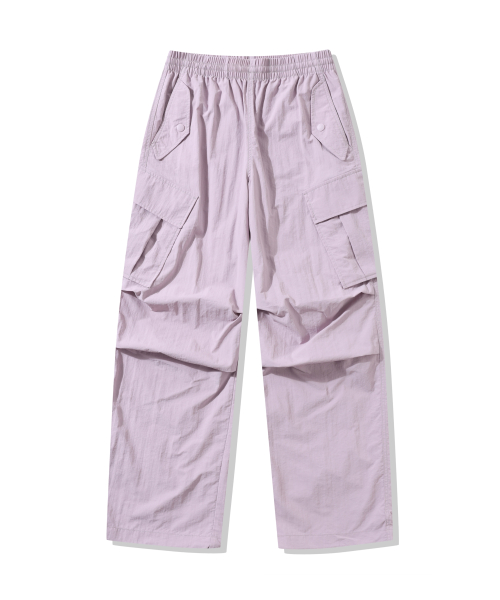 Унисекс нейлоновые карго-брюки N100 на резинке (4 colors) [LRARCNW771P]