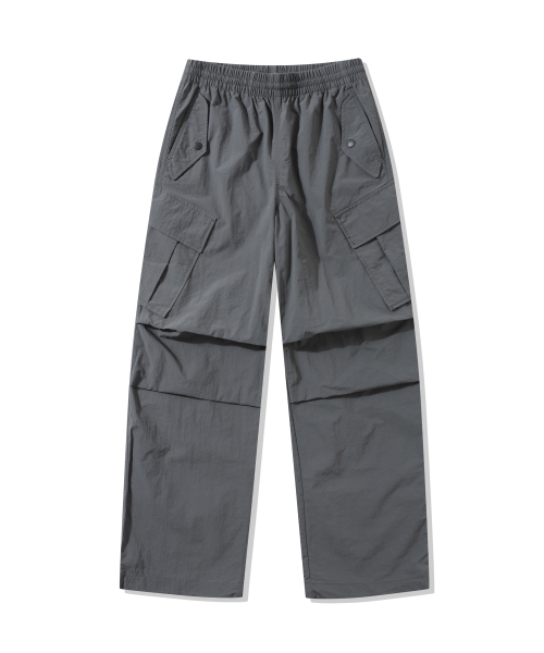 Унисекс нейлоновые карго-брюки N100 на резинке (4 colors) [LRARCNW771P]