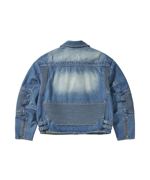 Wide DENIM RIDER куртка / BLUE