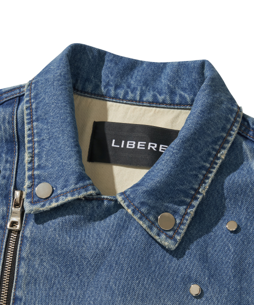Wide DENIM RIDER куртка / BLUE