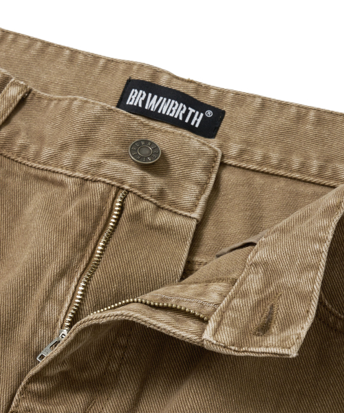 Double KNEE BALLON брюки - BEIGE