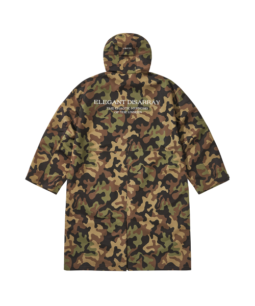Oversized RAIN COAT / CAMO
