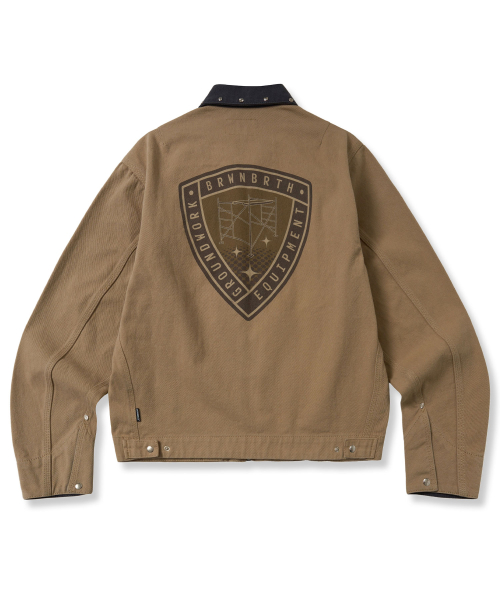 Tag STUD WORK куртка - BEIGE