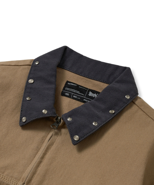 Tag STUD WORK куртка - BEIGE