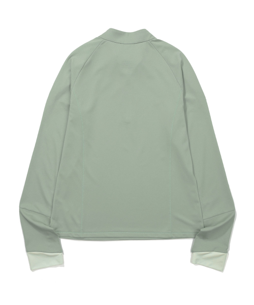 W) GABBRO полузамок лонгслив Mint Green