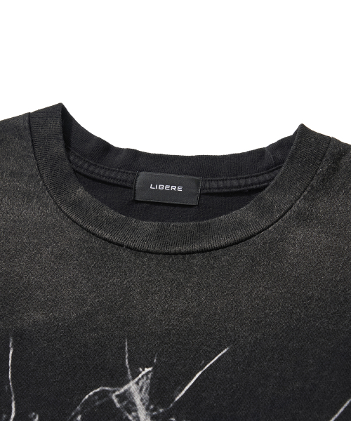 WHISPERS OF THE UNSEEN LONG SLEEVE TEE / BLACK