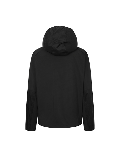Ветровка-анорак из рипстопа Freshvent (BLACK)