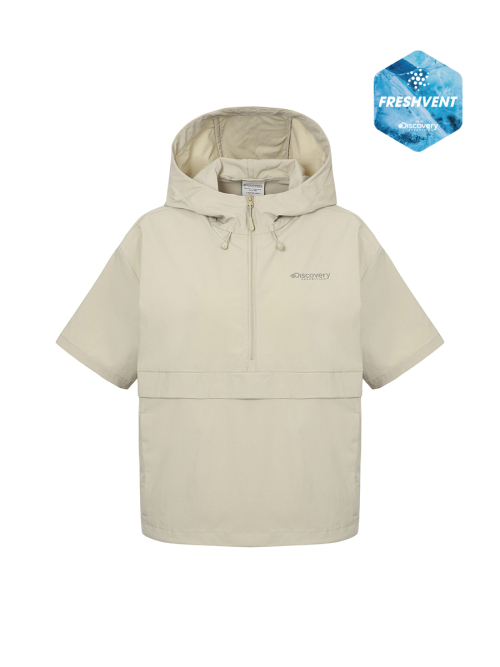 Женский тренировочный анорак Freshvent (L/BEIGE)