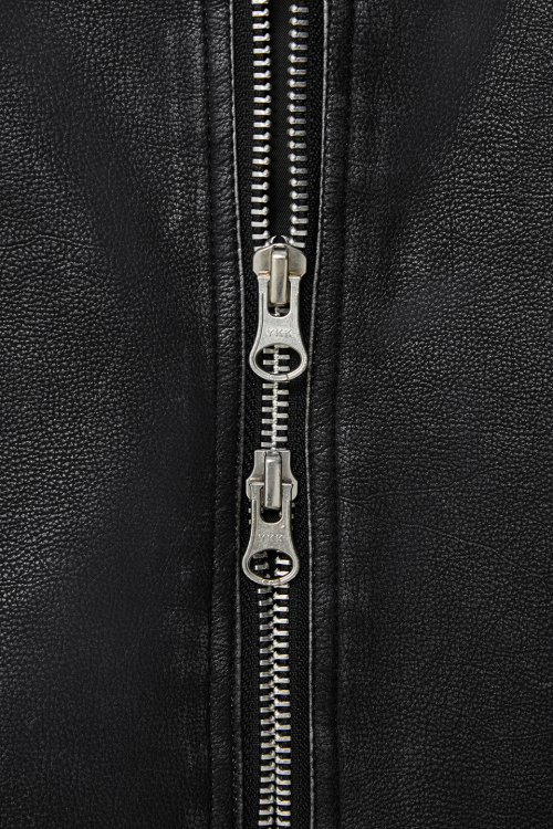 WOMAN BARRIO SINGLE RIDER JACKET [BLACK]