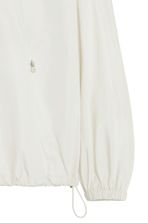 WOMAN STITCH WIND JACKET [CREAM]