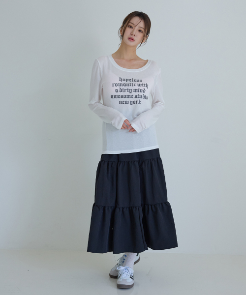 Rock Spirit Loose Fit Top Ivory