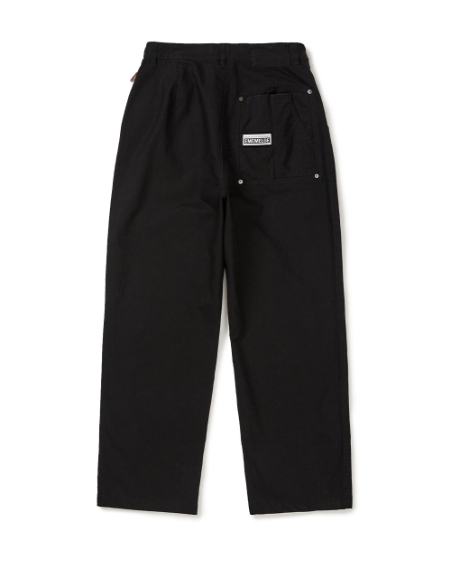 [Mmlg] WORKERS REGULAR PANTS (BLACK)