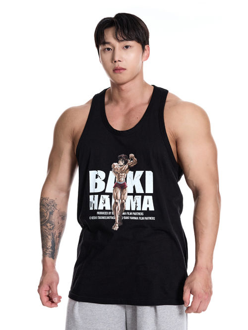 Спортивная майка Hanma Baki Shadow_2Color