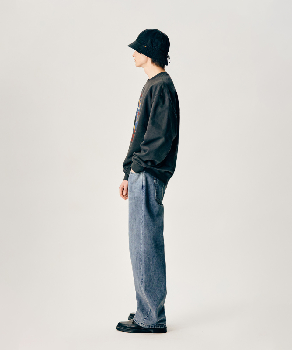 ハット ESPIONAGE Over Fatigue Hat Denim ver Light Black 20230828-01 MUSINSA | ESPIONAGE Over Fatigue Hat (Denim ver.) Light Black