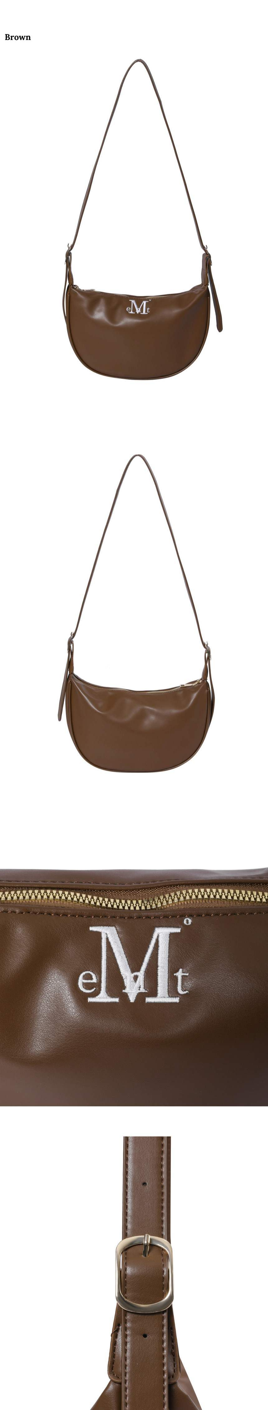 MUSINSA | MUCENT Merlin Compact Leather Shoulder Bag Unisex