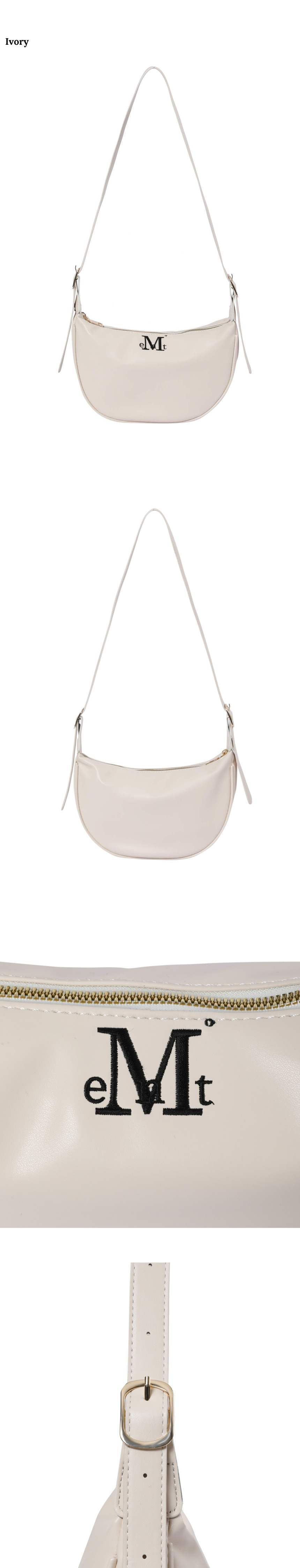 MUSINSA | MUCENT Merlin Compact Leather Shoulder Bag Unisex