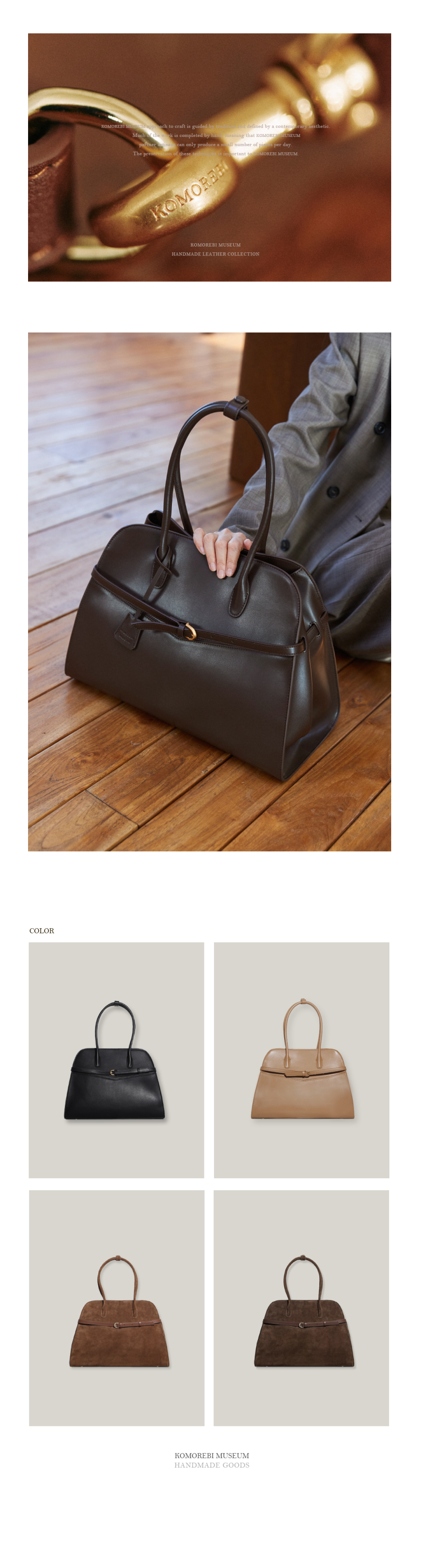 ★komorebi museum★ 25SS_3Colors Cow Leather Handmade Classi MUSINSA | KOMOREBI MUSEUM B03-2 Cow Leather Classic Buckle