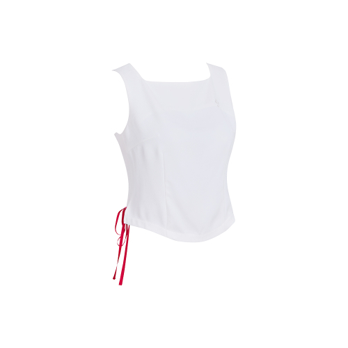 Жилет с боковыми разрезами (White)