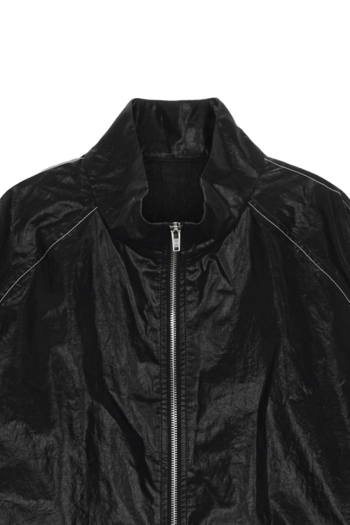 MUSINSA公式 | MATIN KIM MATIN KIM LOGO COATING JUMPER IN BLACK
