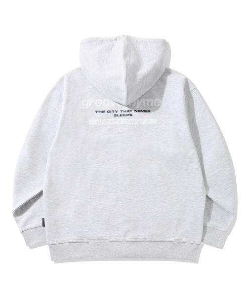 Мужской худи на молнии C100 semi-overfit (3COLOR) [LRARCUZ101P]