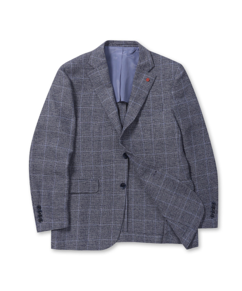 Легкий пиджак в клетку гленчек BRJBM25421BUX