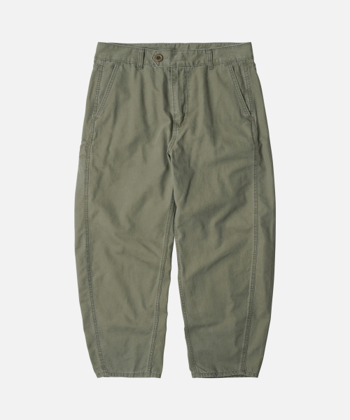 CANVAS FRENCH WORK PANTS _ OLIVE