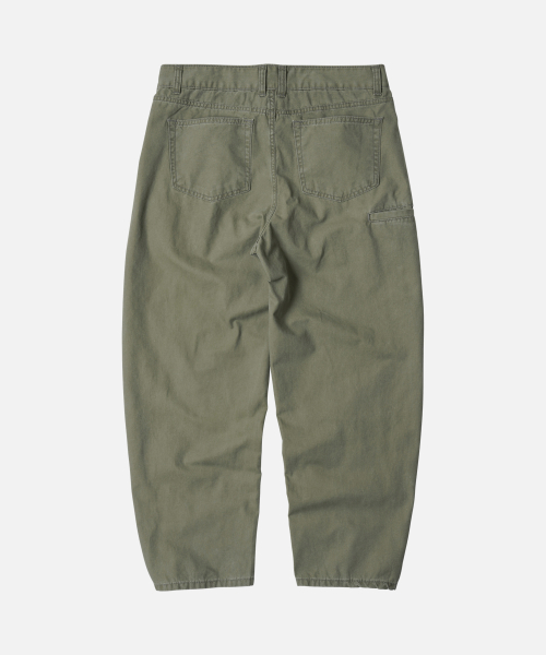 CANVAS FRENCH WORK PANTS _ OLIVE