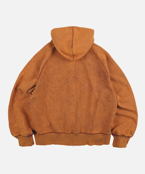 VINTAGE DYEING HOOD ZIP UP PARKA _ SUNSET