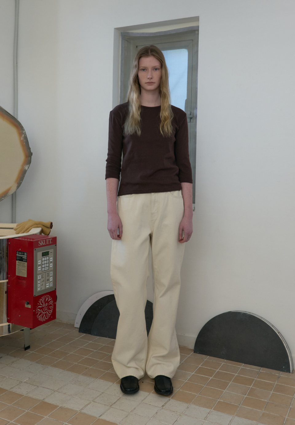 MUSINSA | POSZER Half Sleeve T-Shirt (Brown) MUSINSA | POSZER Half Sleeve T-Shirt (Brown)