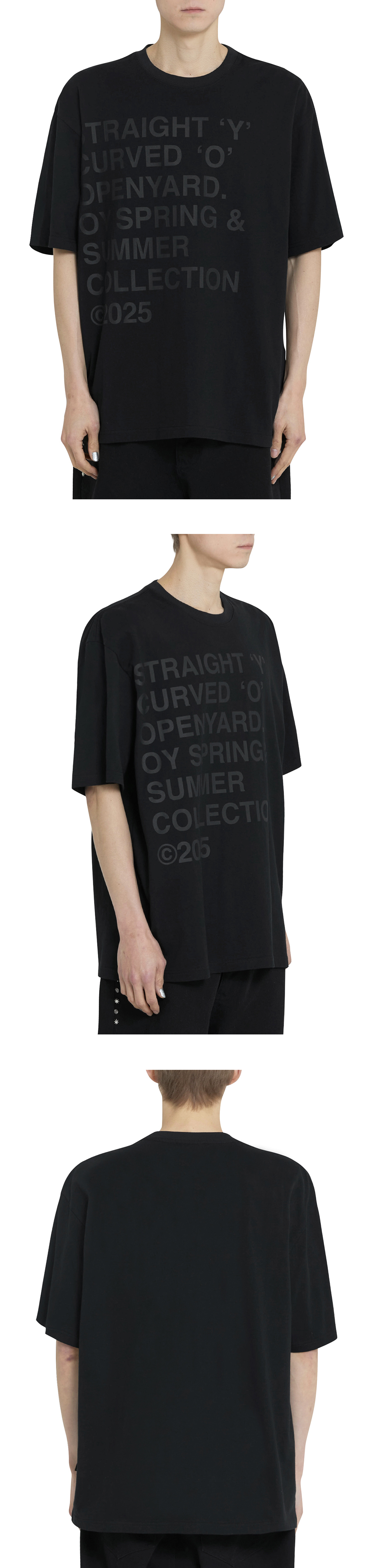 ★OY★BOLD LETTERS TEE - BLACK★正規品/韓国直送料込/人気 ☆OY☆BOLD LETTERS TEE - WHITE☆正規品/韓国直送料込/人気 楽天