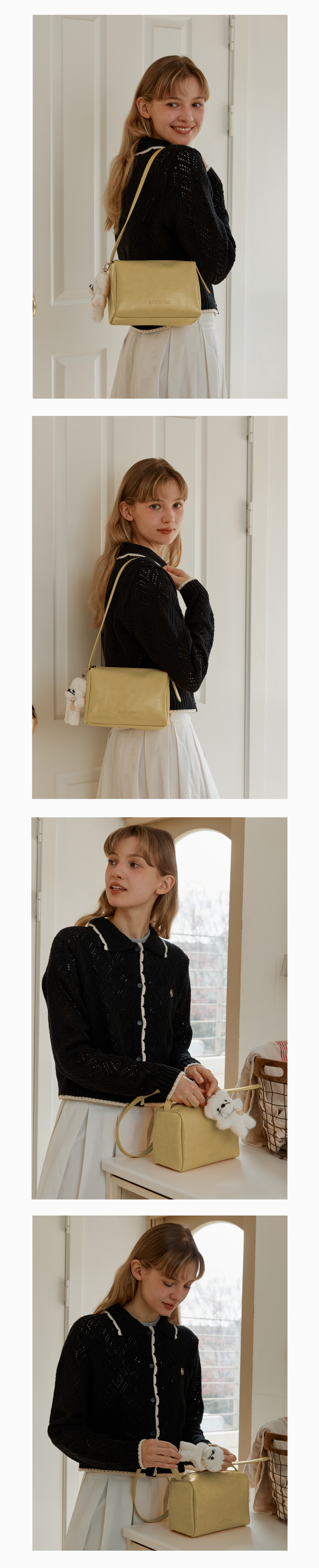 ◆ANOETIC◆ ANC SARA BAG_BUTTER MUSINSA | ANOETIC ANC SARA BAG_BUTTER