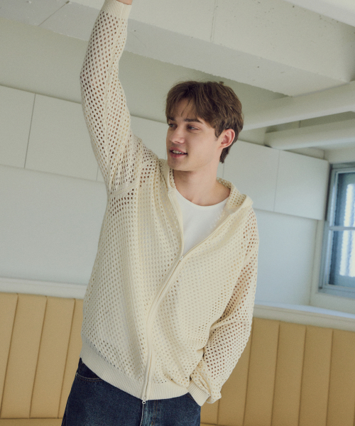 Always Honeyhouse Two-Way Knit Zip-Up_Cream(WC25-KN09)