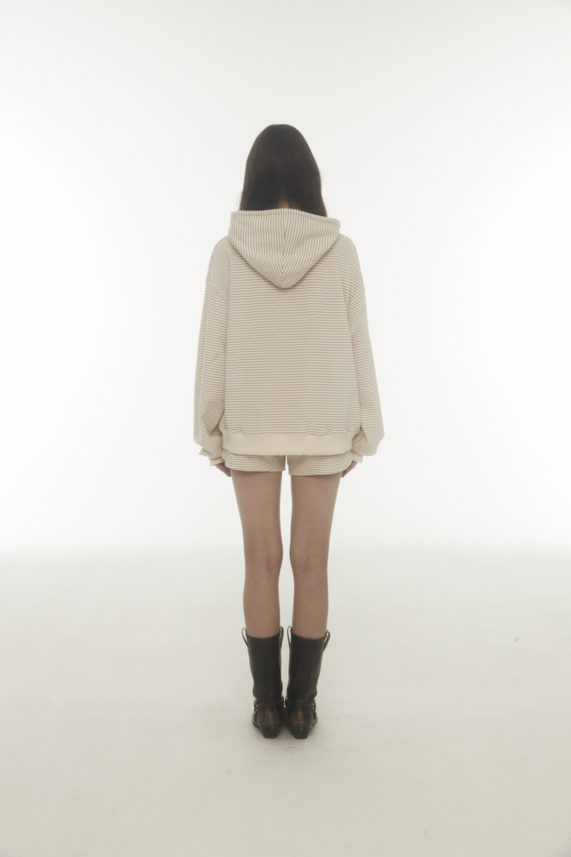fl hood zip up (beige) 상세 이미지 6