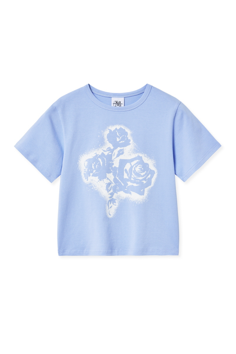 ★MIDNIGHT MOVE★ fl crop t sky blue MUSINSA | MIDNIGHT MOVE fl crop t (sky blue)