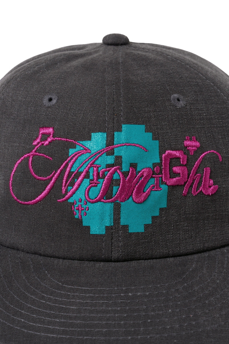 ★韓国人気★MIDNIGHT MOVE★pixel cap MUSINSA | MIDNIGHT MOVE pixel cap (dark grey)