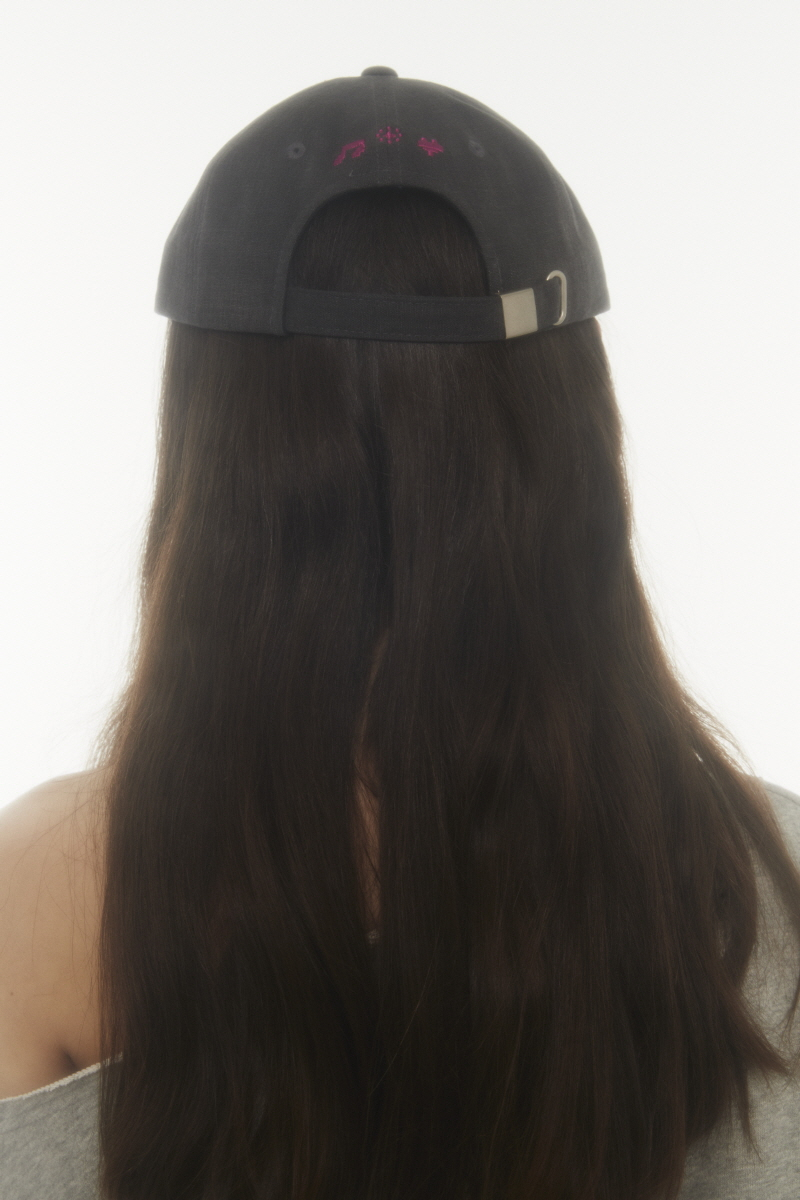 ★韓国人気★MIDNIGHT MOVE★pixel cap MUSINSA | MIDNIGHT MOVE pixel cap (dark grey)