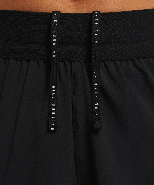 W NK SWIFT DF MR 2N1 SHRT - BLACK/(REFLECTIVE SILV)