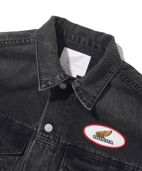 [Archive line] Washed Denim Vest_Black