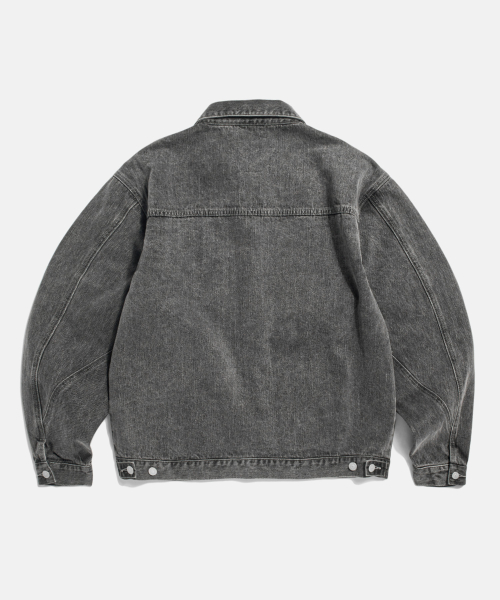 91 Denim Trucker Jacket Light Black