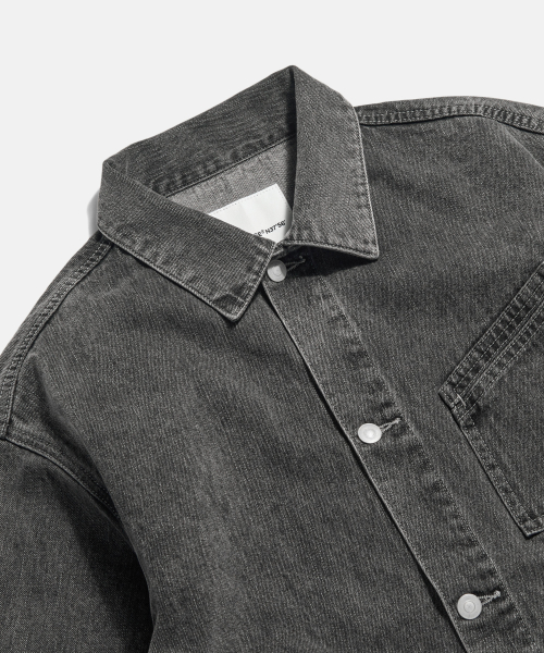 91 Denim Trucker Jacket Light Black