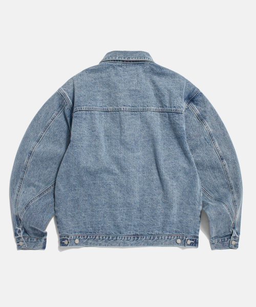 91B Denim Trucker Jacket Light Indigo