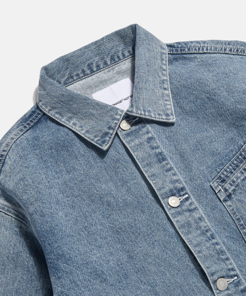 91B Denim Trucker Jacket Light Indigo