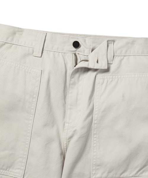 Paneled overdyed pant stone