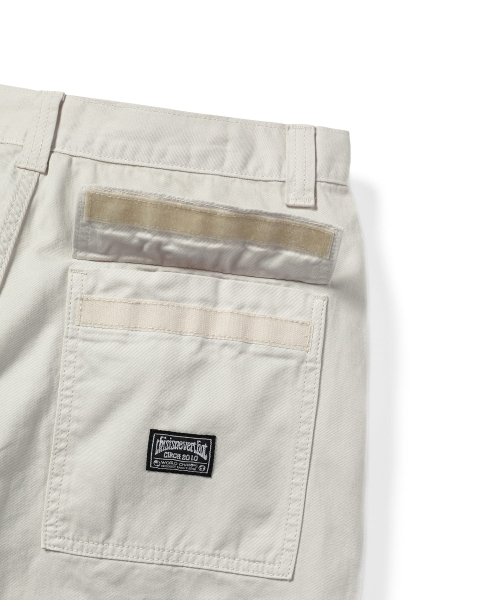 Paneled overdyed pant stone