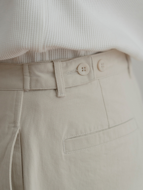 Slug хлопок pants (ecru)