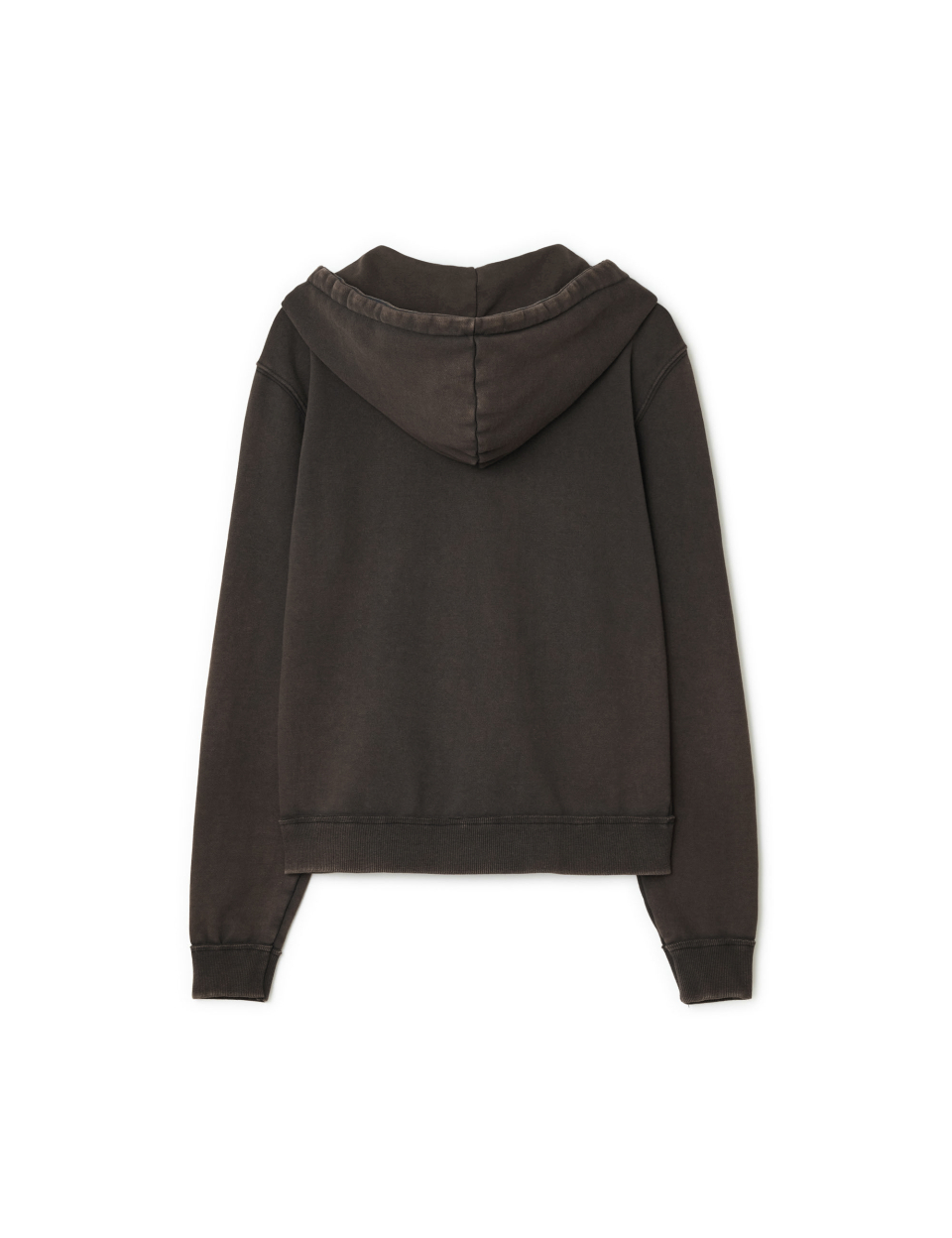 Washed Hoodie Zip-up, CHARCOAL 상세 이미지 18