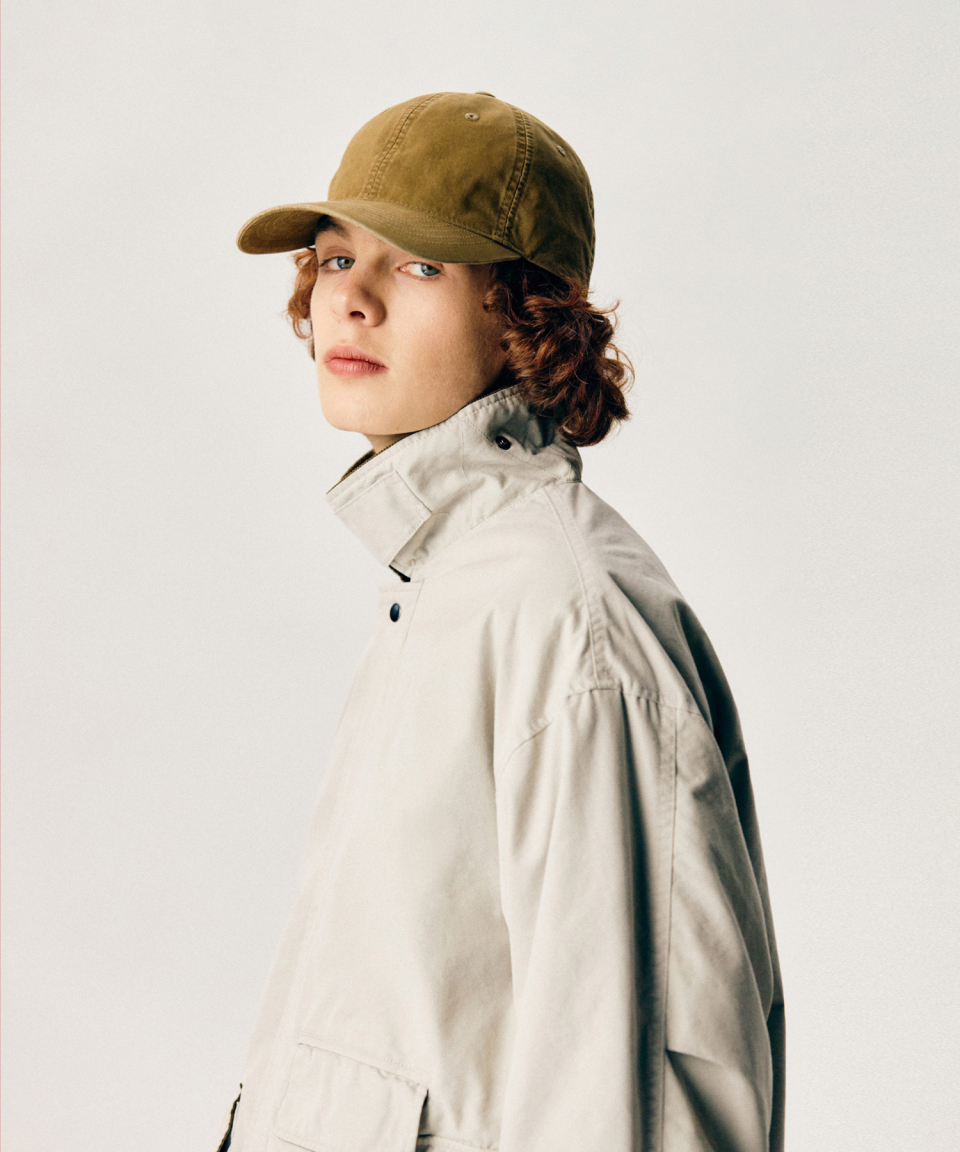 キャップ ESPIONAGE Cotton Vintage Cap Beige 20250310-02 MUSINSA | ESPIONAGE Cotton Vintage Cap Beige