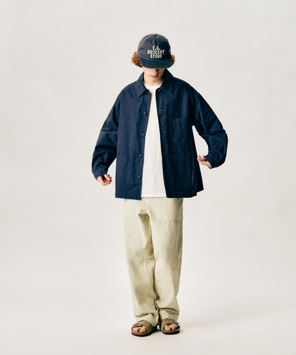 MUSINSA | ESPIONAGE Grocery 5Panel Vintage Cap Olive