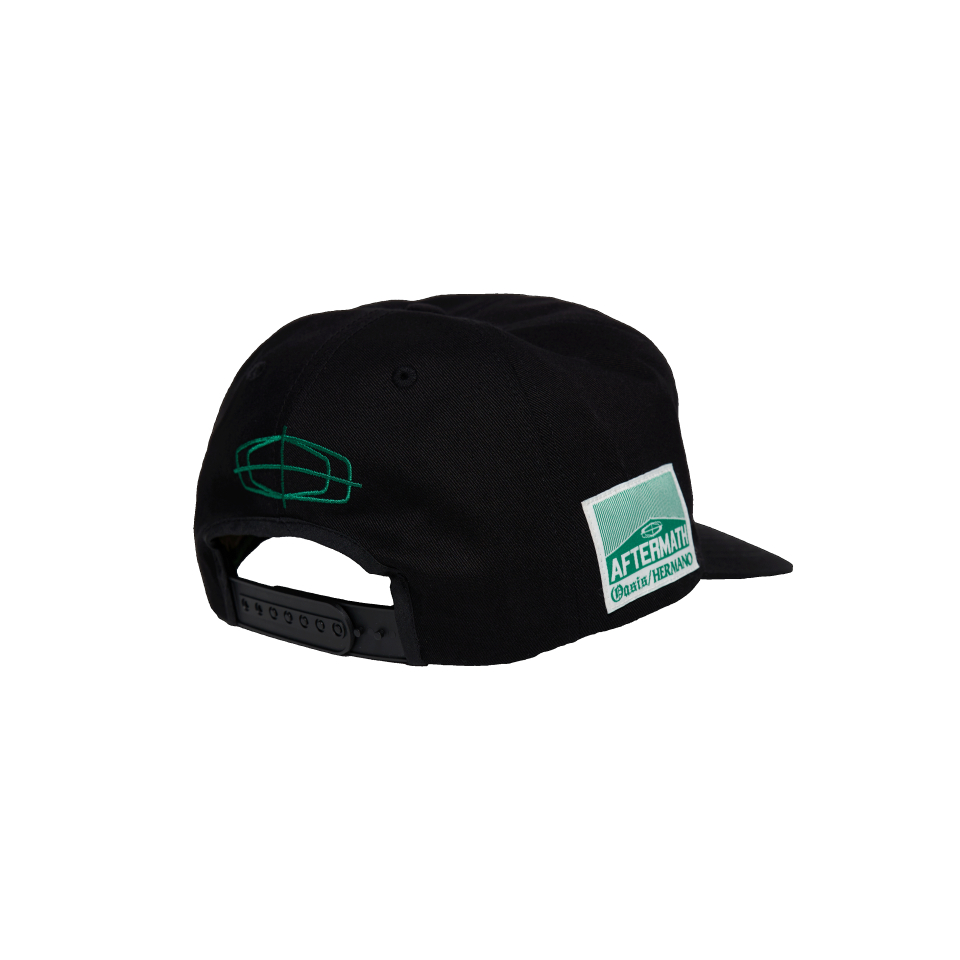 MUSINSA | Aftermath ATM LOGO BALL CAP [BLACK]